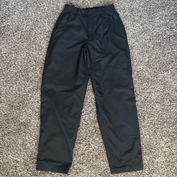 DryJoy by FootJoy Men's Black Golf Pants Adjustable Velcro Bottom Zipper - Picture 2 of 9